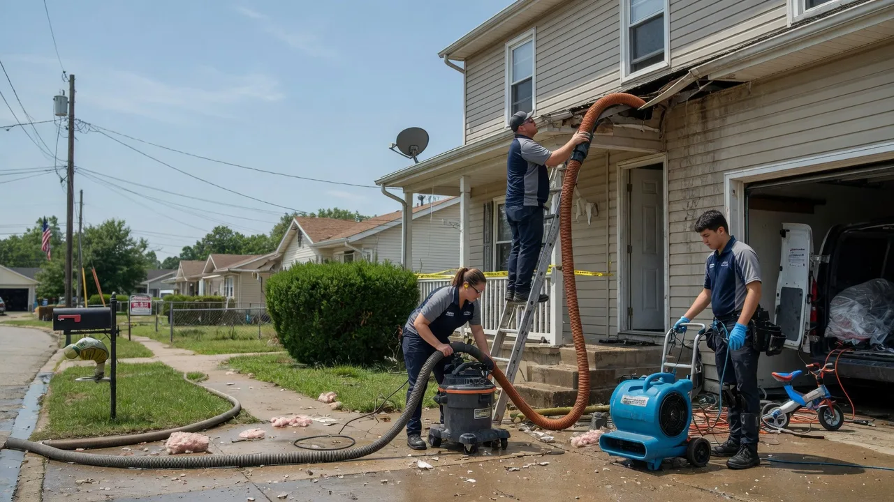 Water Damage Restoration in Temple, OK near me